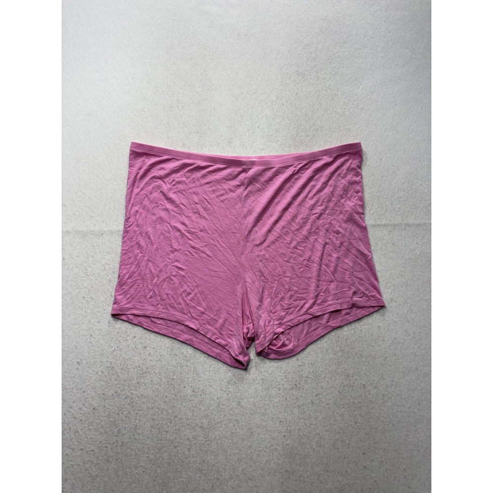 PINK Victoria's Secret Sleep Shorts Womens 2XL Pink Jersey Lightweight Lounge